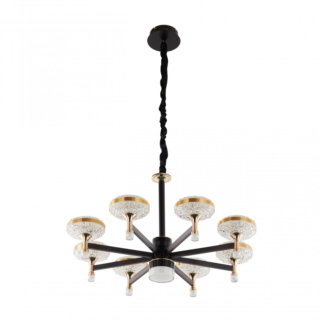 Подвесная люстра Arte Milano Ferrara 273059/8 BK/GD