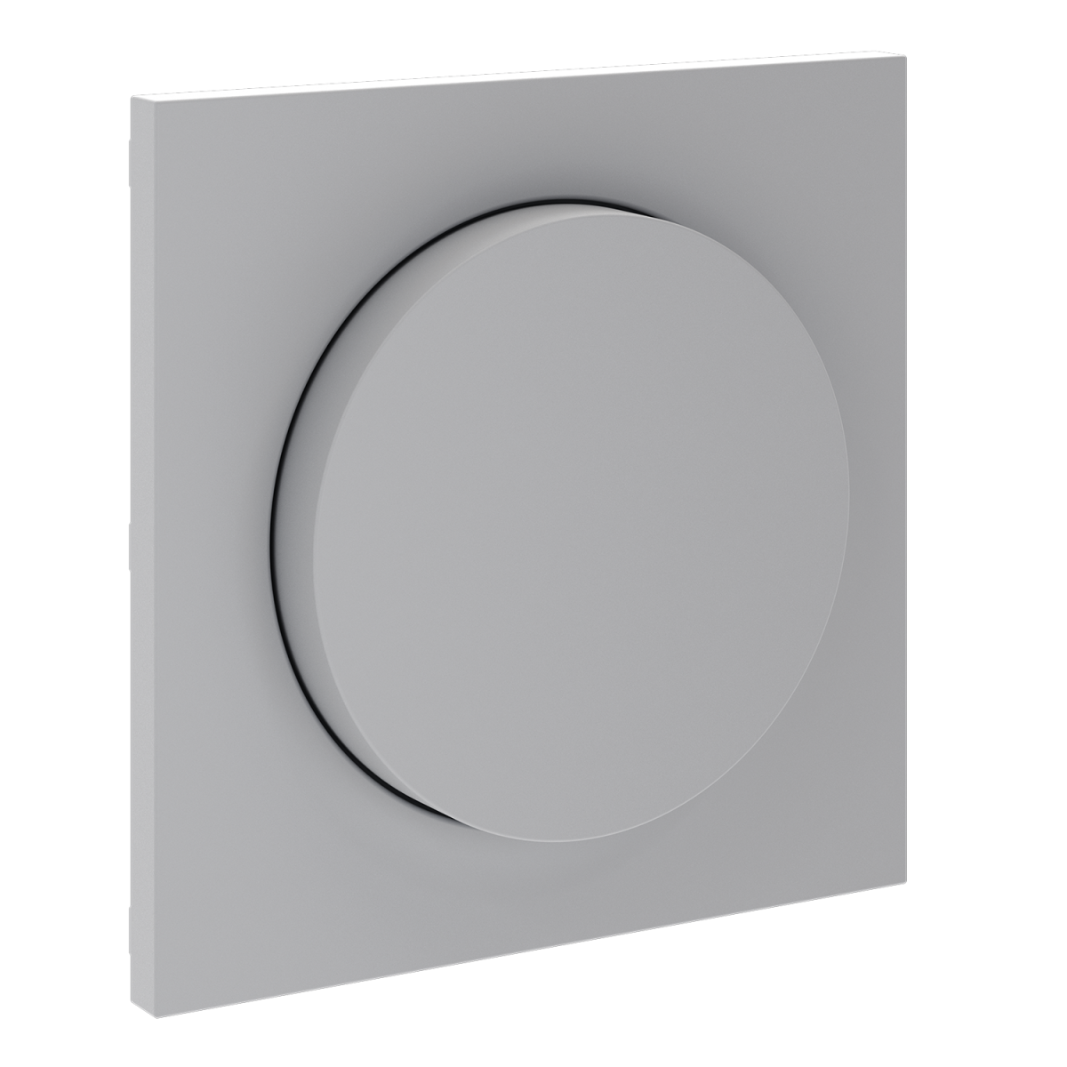 Накладка для светорегулятора поворотно-нажимного Voltum S70 (серый) VLS002016