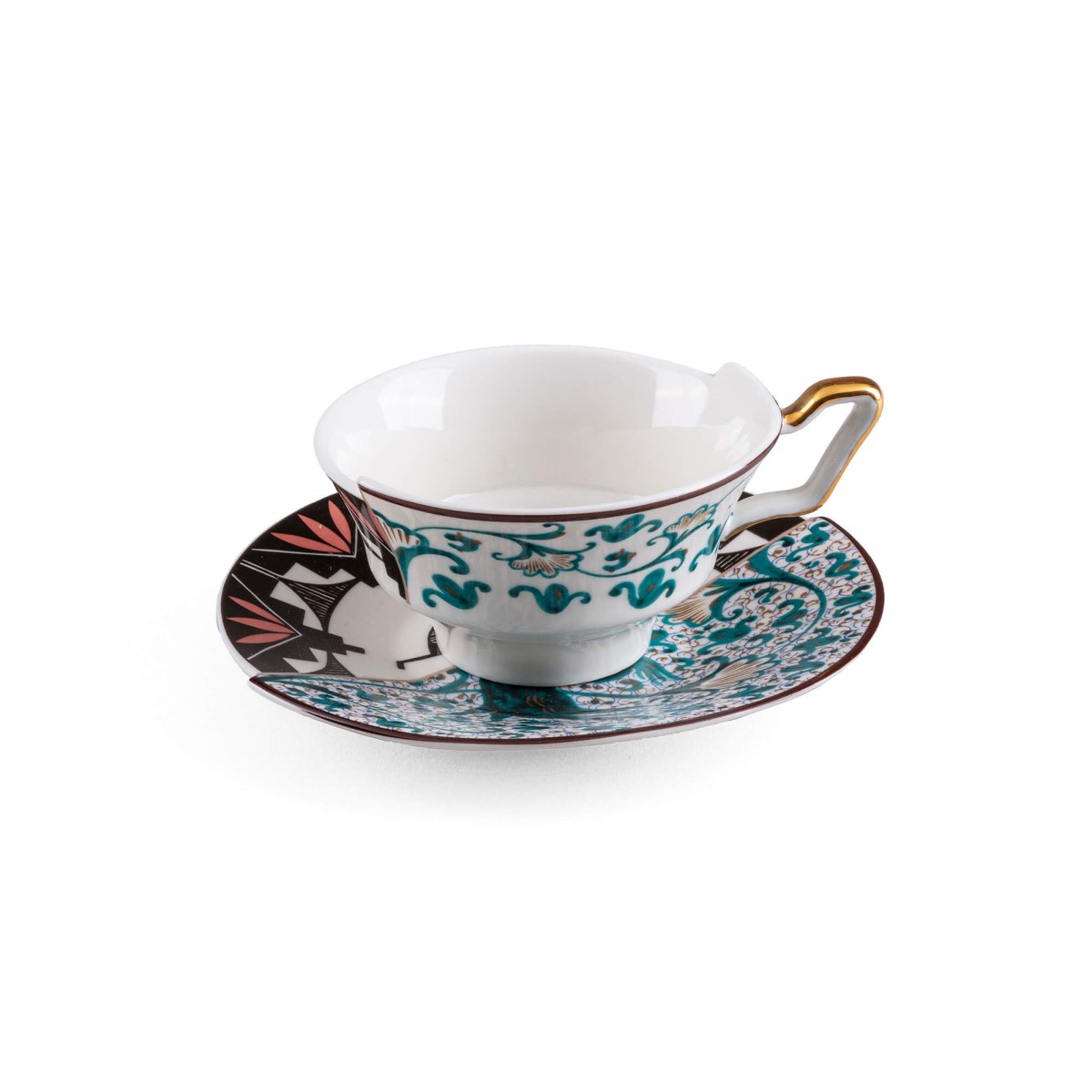 Блюдце с чашкой Aspero Seletti Hybrid 9173