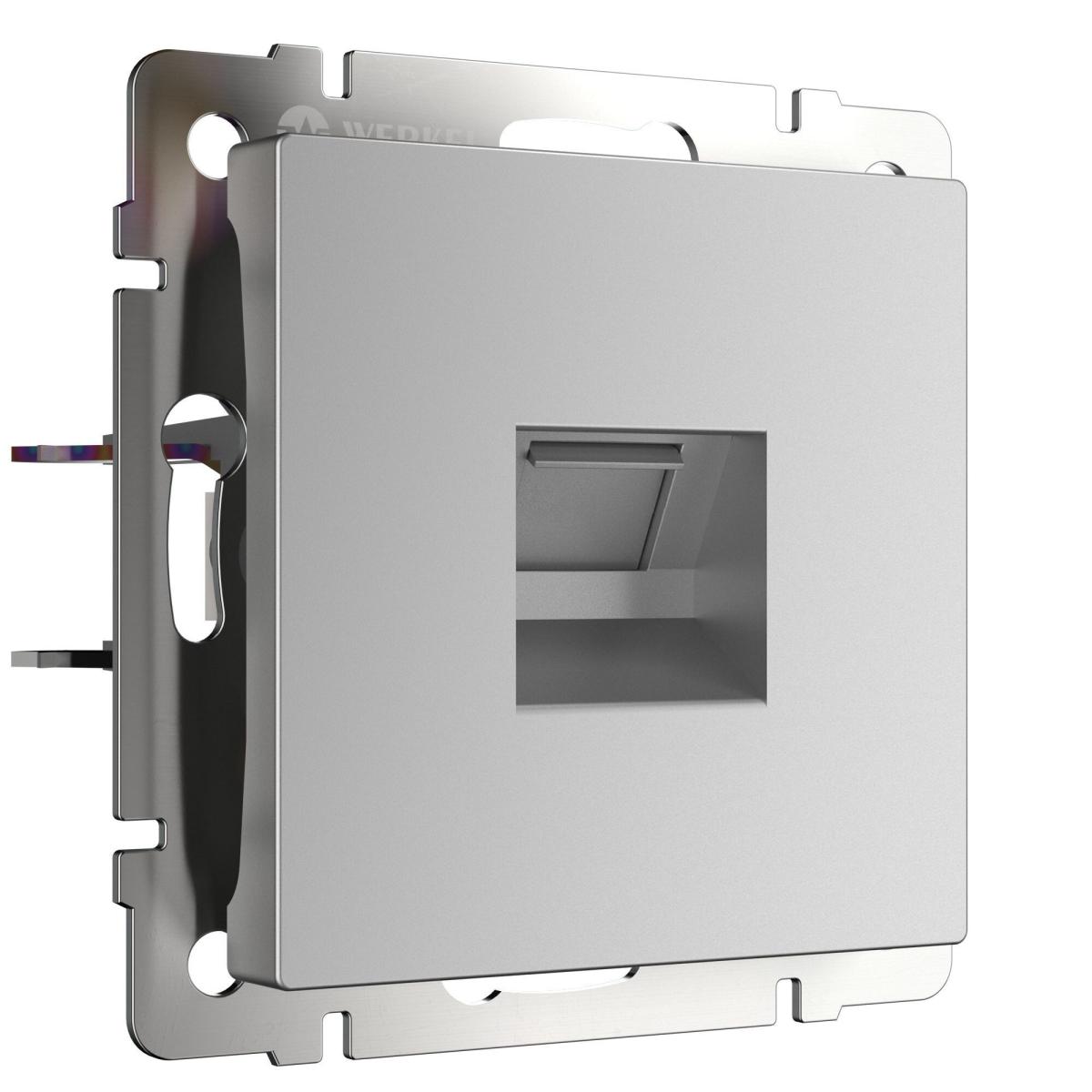 Телефонная розетка RJ-11 Werkel W1182006 4690389157684 a050875