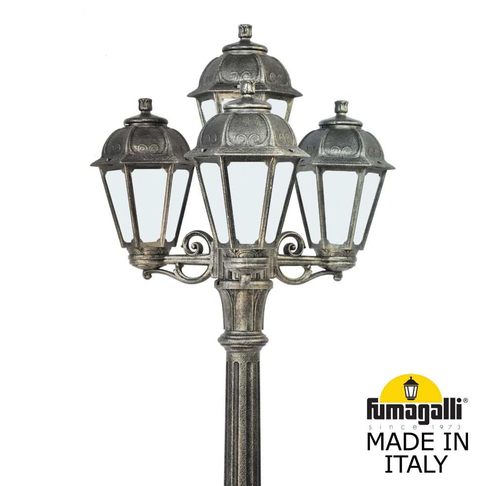 Садово-парковый светильник Fumagalli RICU BISSO/SABA 3+1 K22.157.S31.BYE27