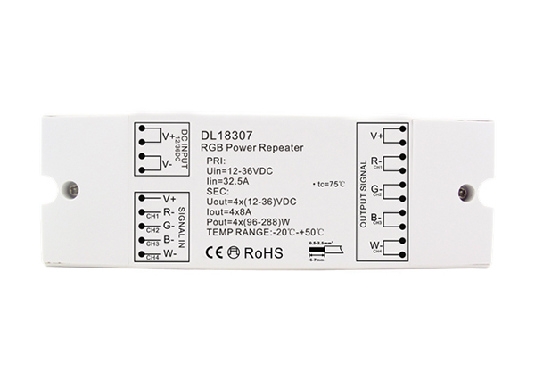 Репитер для увеличения расстояния сетевого соединения Donolux DL18307/RGB Power Repeater в Москве
