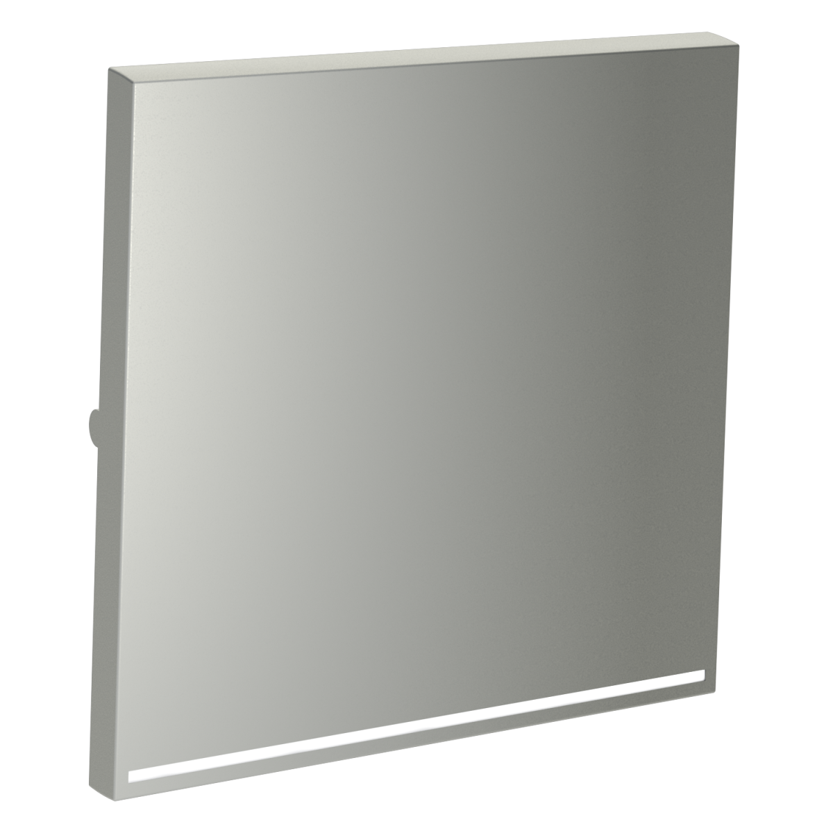 Клавиша для выключателя/переключателя одноклавишного с подсветкой Voltum S70 (сталь) VLS000205