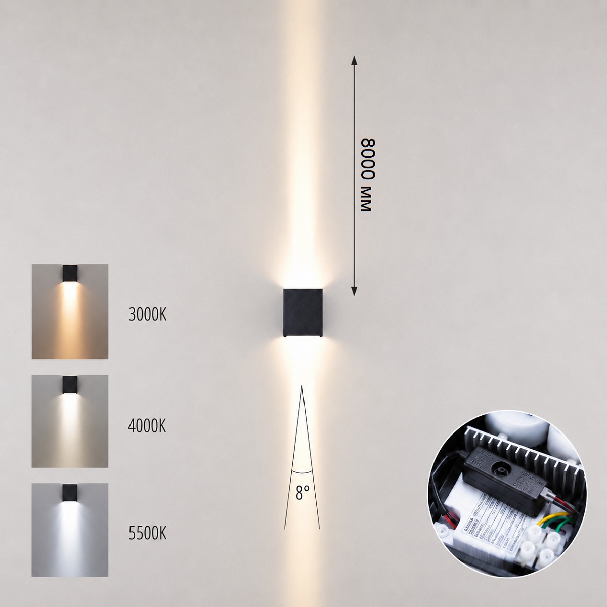 Уличный настенный светильник Odeon Light Nature Arrow 7188/10WLP