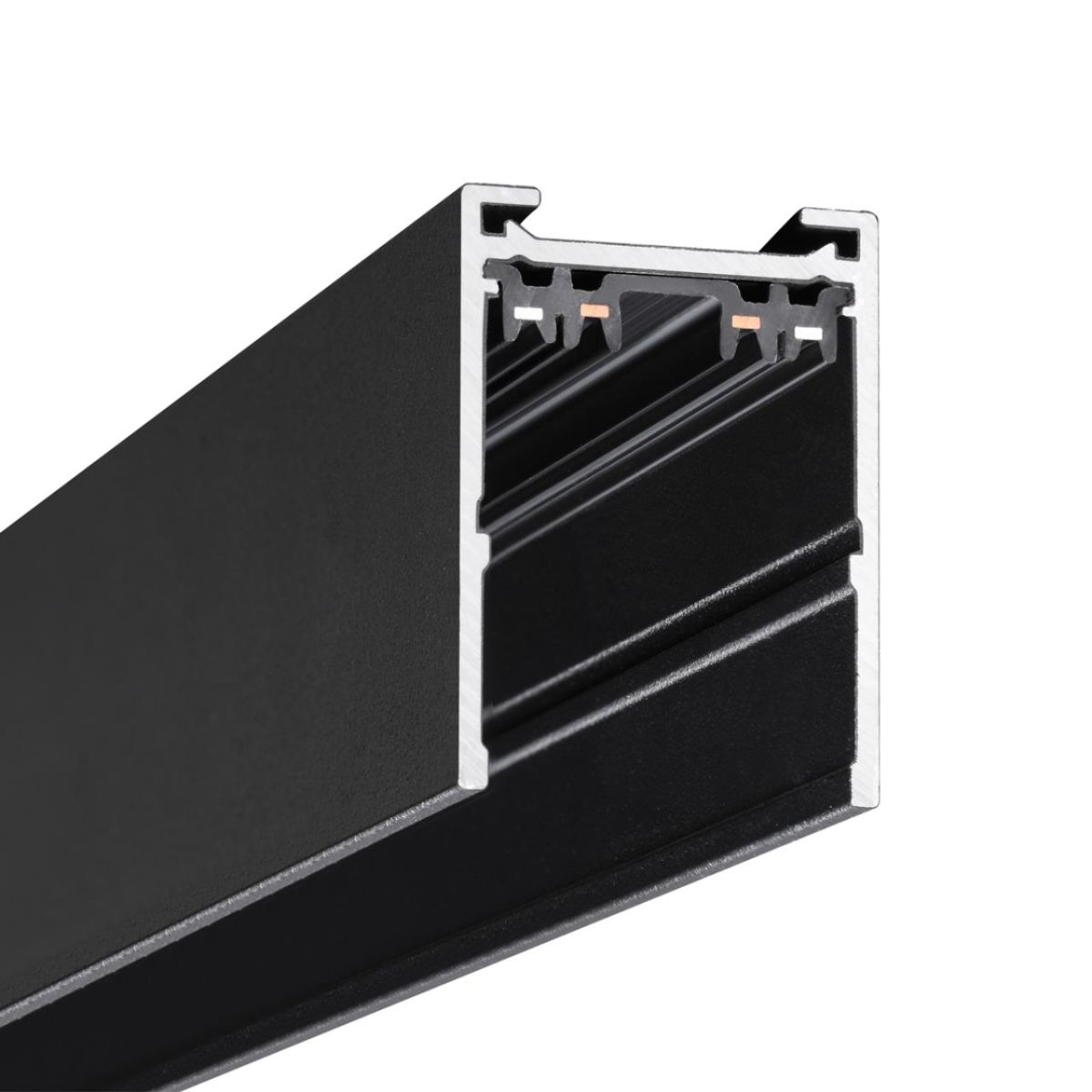 Шинопровод накладной/подвесной в комплекте заглушки 2шт, крышка и соединительная планка 1шт Novotech Port Vector 135300