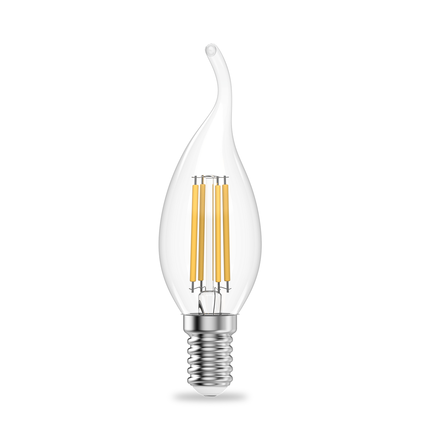 Лампа светодиодная Gauss Filament Elementary E14 10W 4100K 42120 в Москве