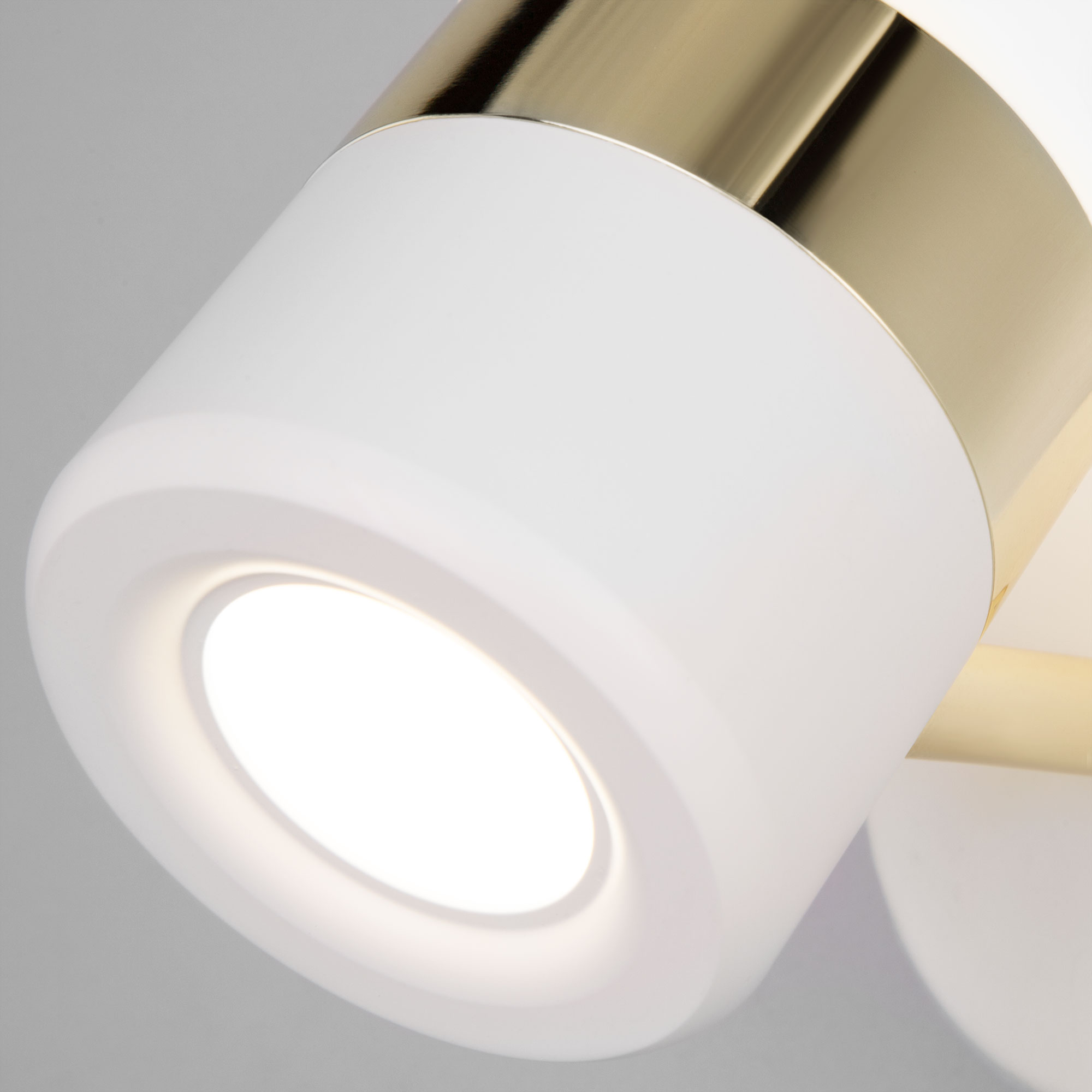 Настенный светодиодный светильник Eurosvet Oskar 20165/1 LED золото/белый