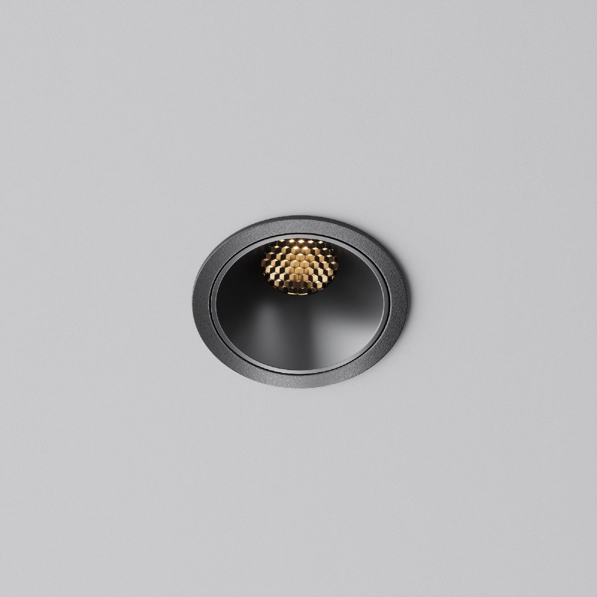 Встраиваемый светильник Maytoni Alfa LED DL043-01-10W2.7K-RD-B