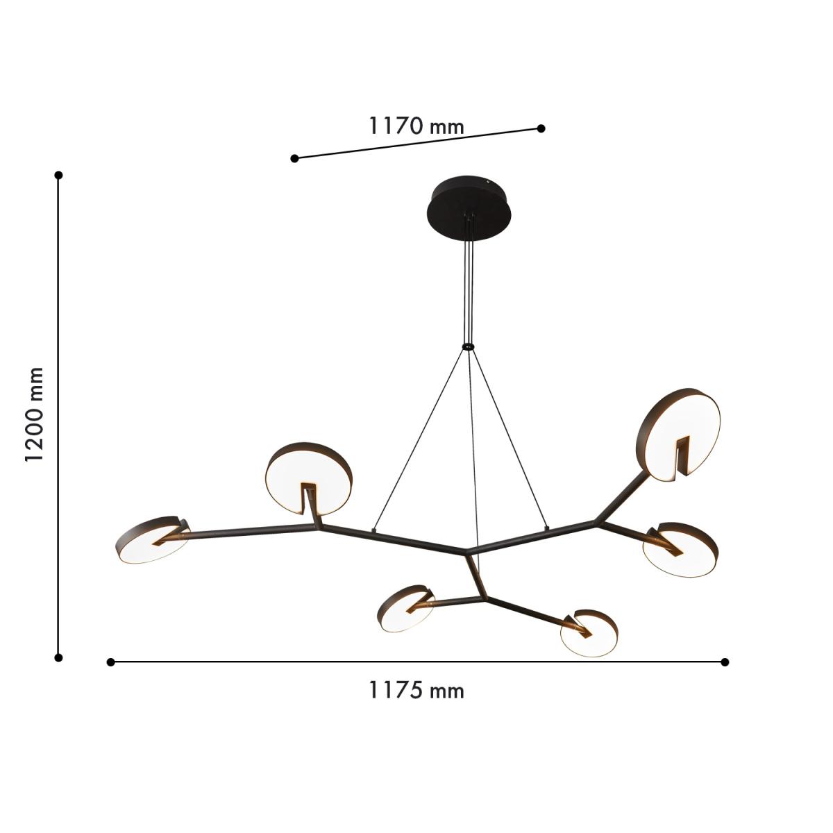 Подвесная люстра Favourite Paritet 4401-6P