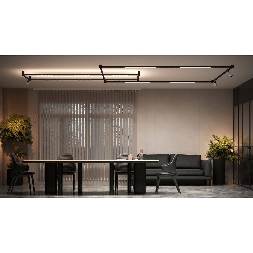 Трековый магнитный светильник Arte Lamp Optima A7363PL-1BK