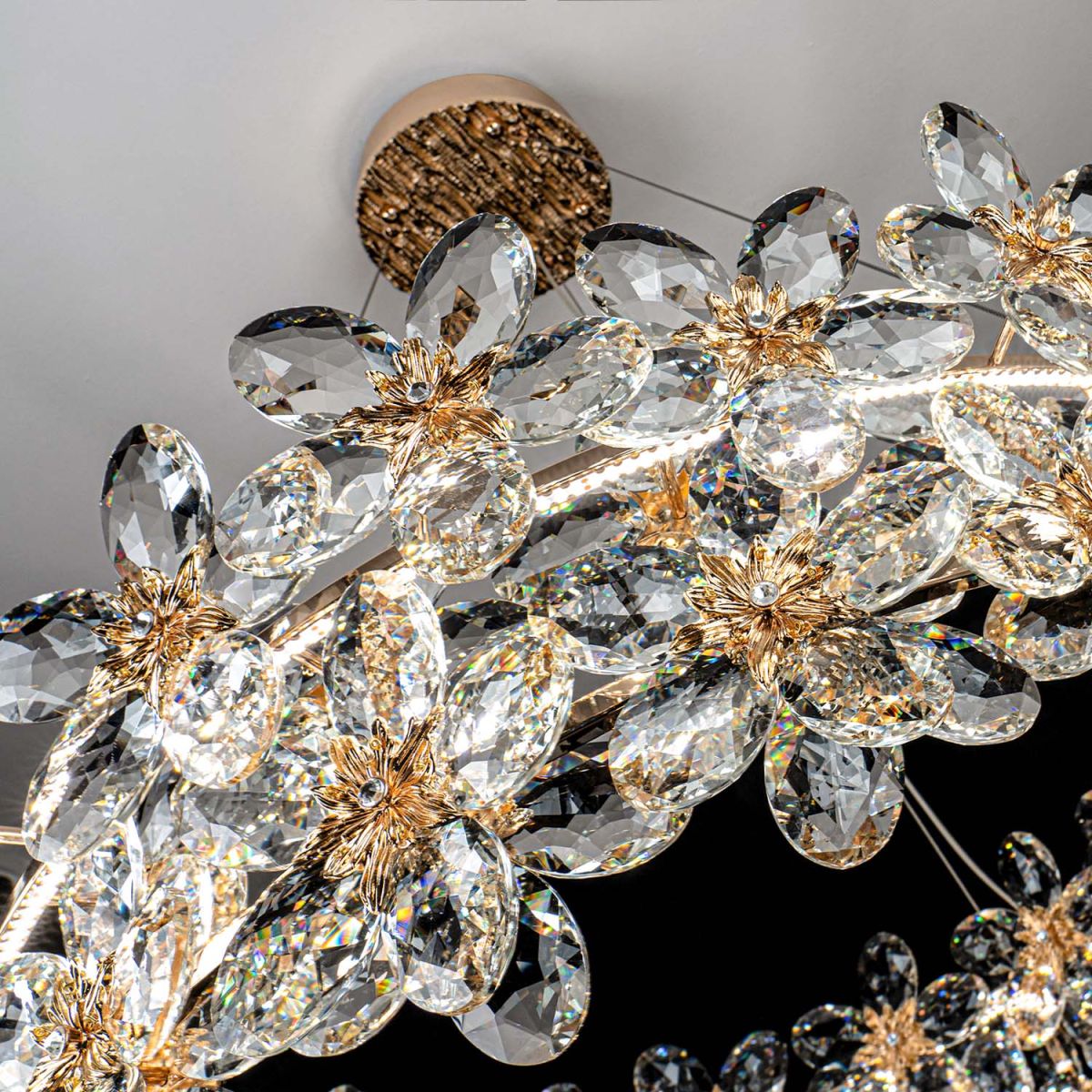 Подвесная люстра Modelux ML.9520.800 GD