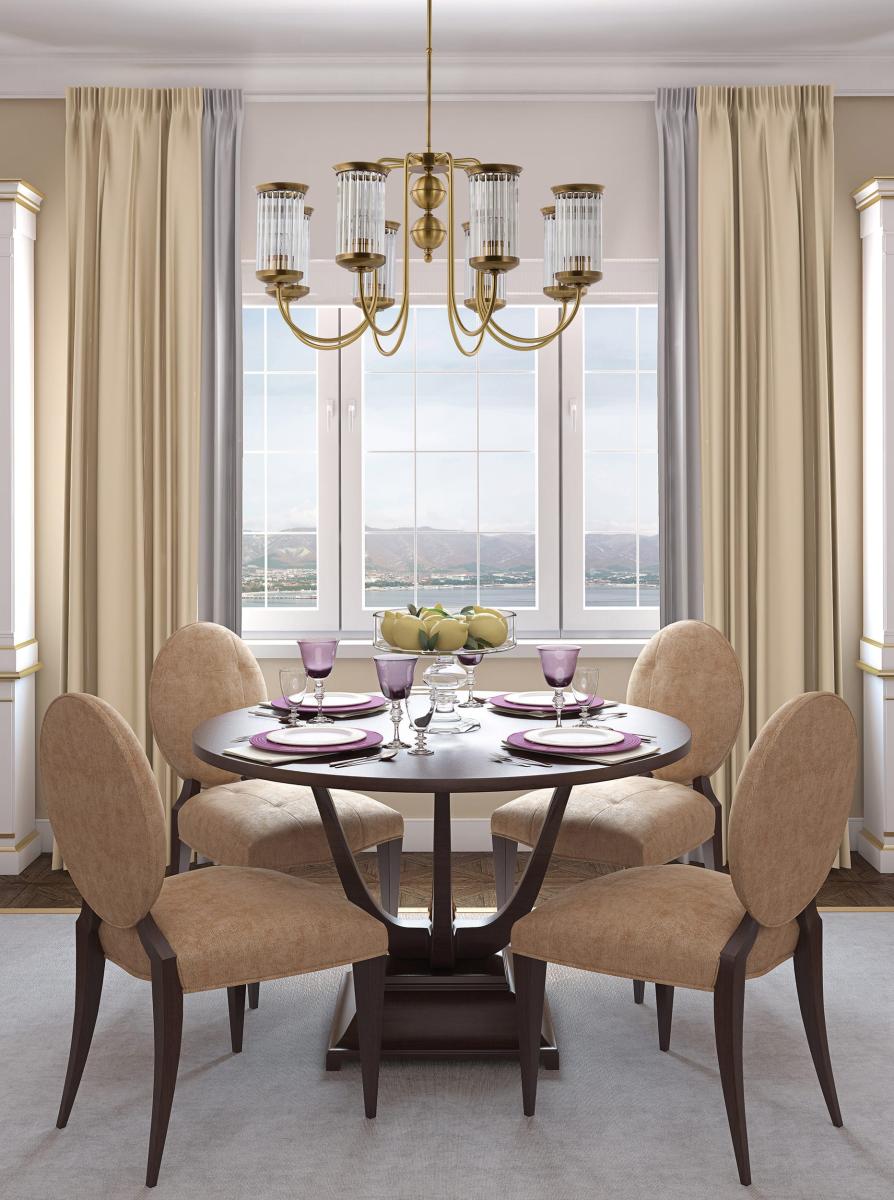 Люстра на штанге Kutek Olzano OLZ-ZW-8(P)