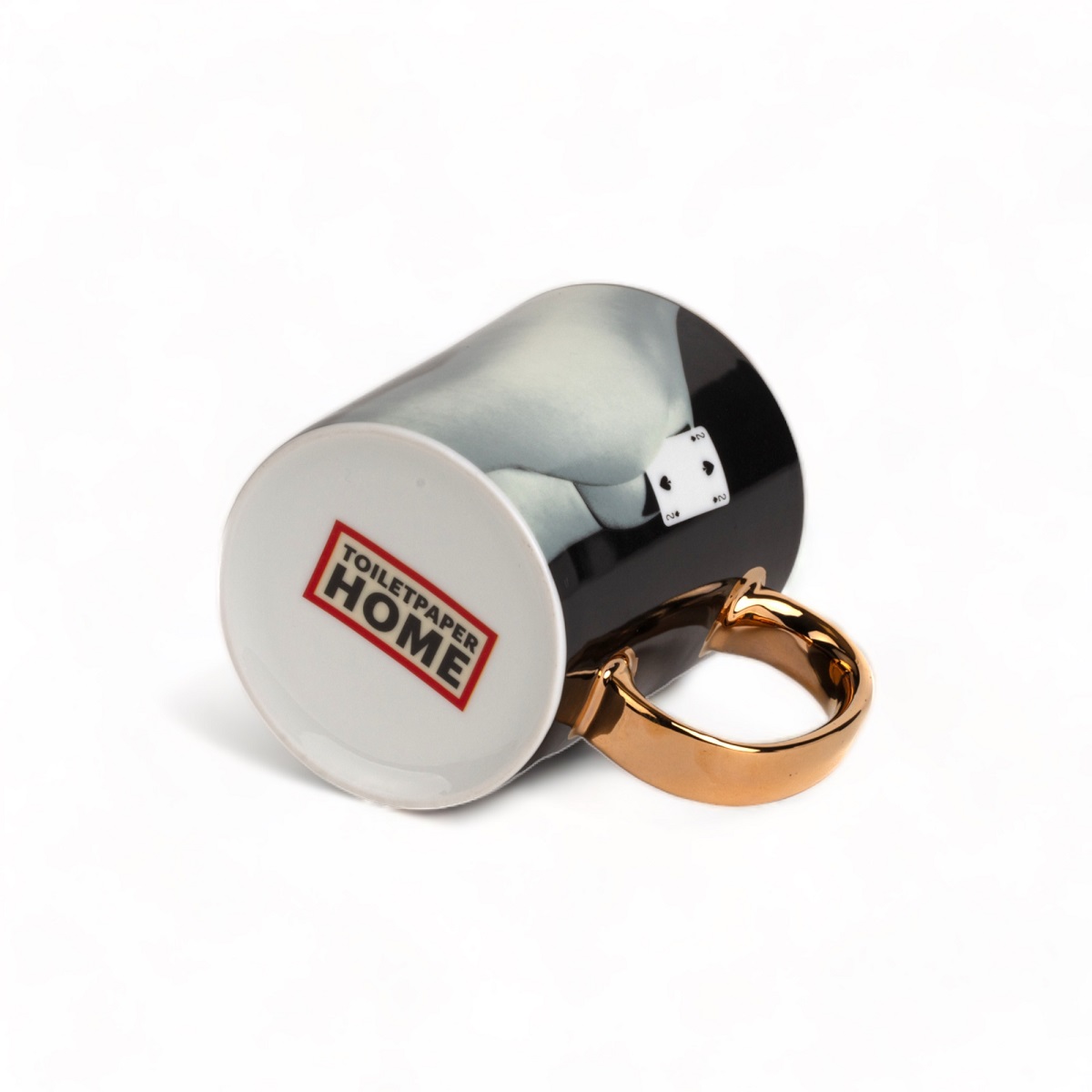 Кружка Seletti Two of Spades Toiletpaper Mug 17222