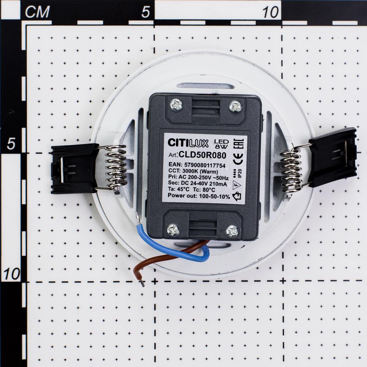 Встраиваемый светодиодный светильник Citilux Омега CLD50R080 в #REGION_NAME_DECLINE_PP#