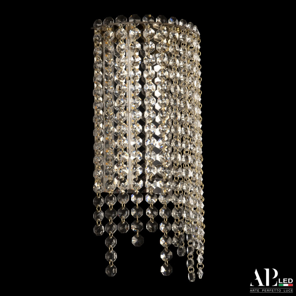 Прозрачное бра Arte Perfetto Luce Sicilia SH500.B5.16-27.B.Gd.3000