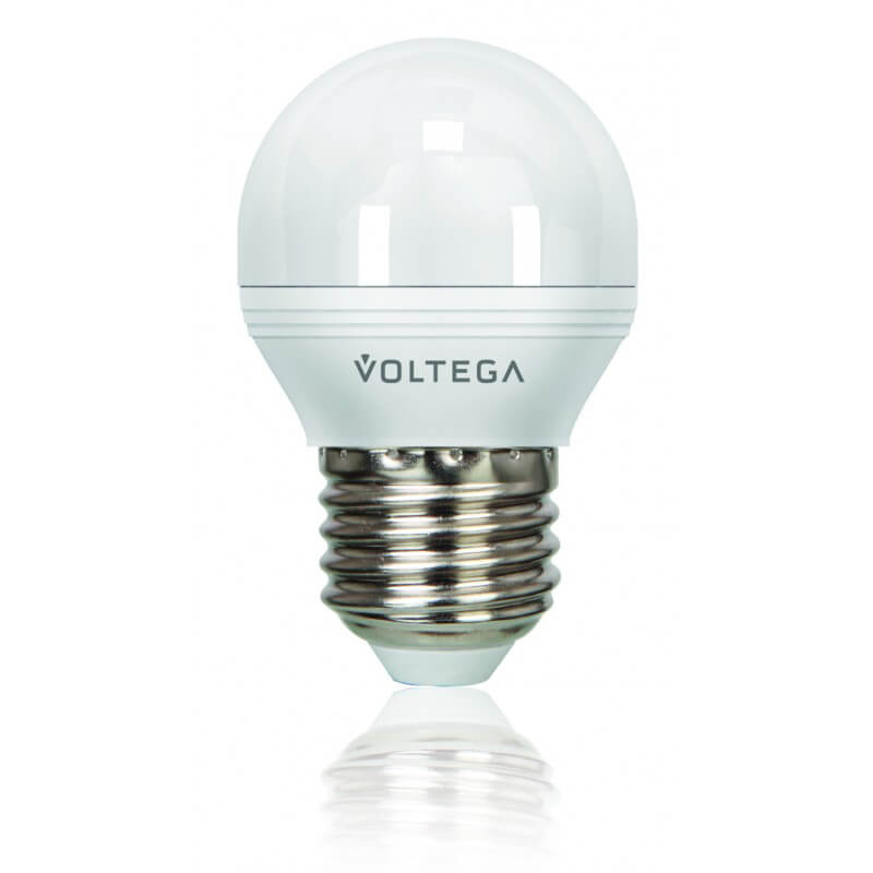 Лампа светодиодная Voltega E27 6W 4000К матовая VG3-G2E27cold6W 4721
