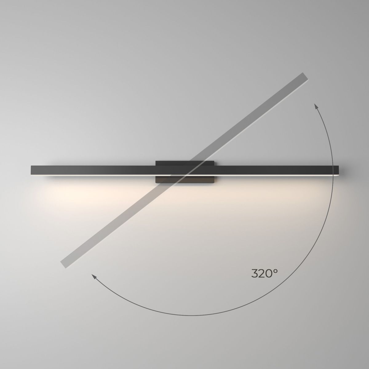 Настенный светильник черный Elektrostandard Rino черный 40157/LED 4690389217623 a071223