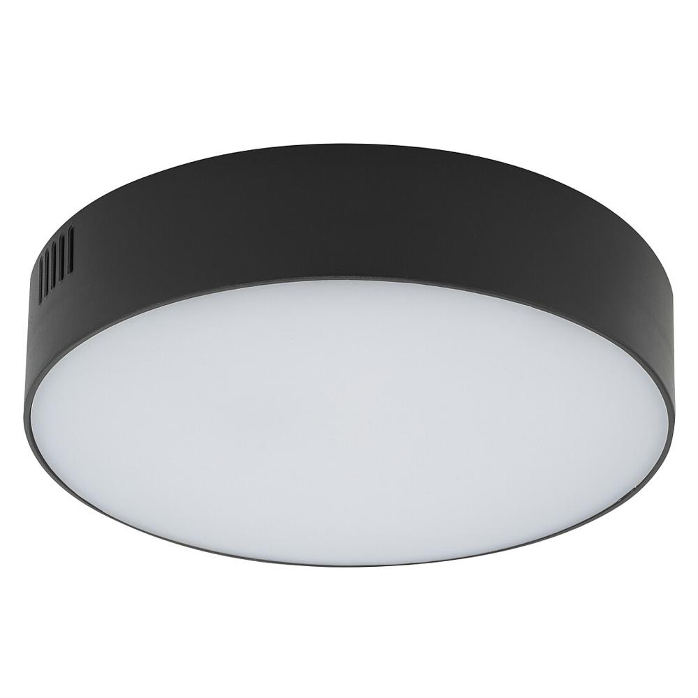 Накладной светильник Nowodvorski Lid Round Led Black 10416