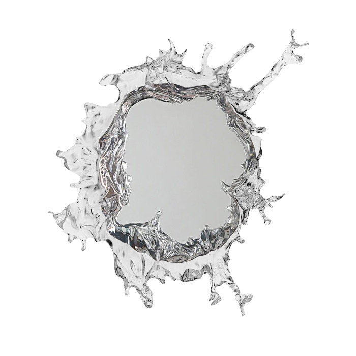 Зеркало Delight Collection Mirror 8658W/S clear