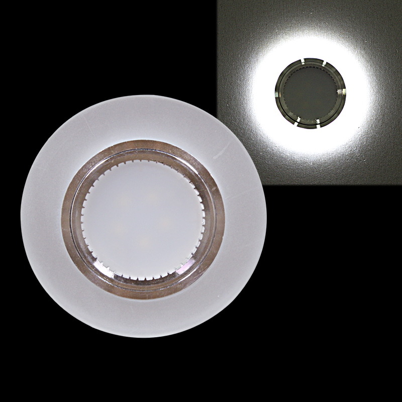Встраиваемый светильник Reluce 55030-9.0-001MN MR16+LED3W WT