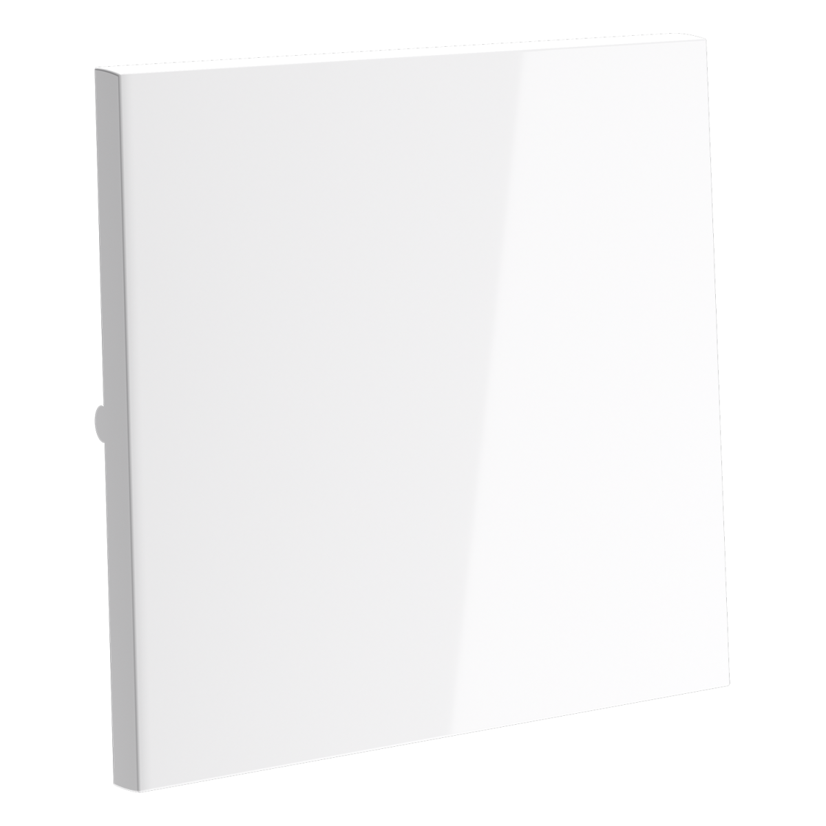 Клавиша для выключателя/переключателя одноклавишного Voltum S70 (белый глянцевый) VLS000101