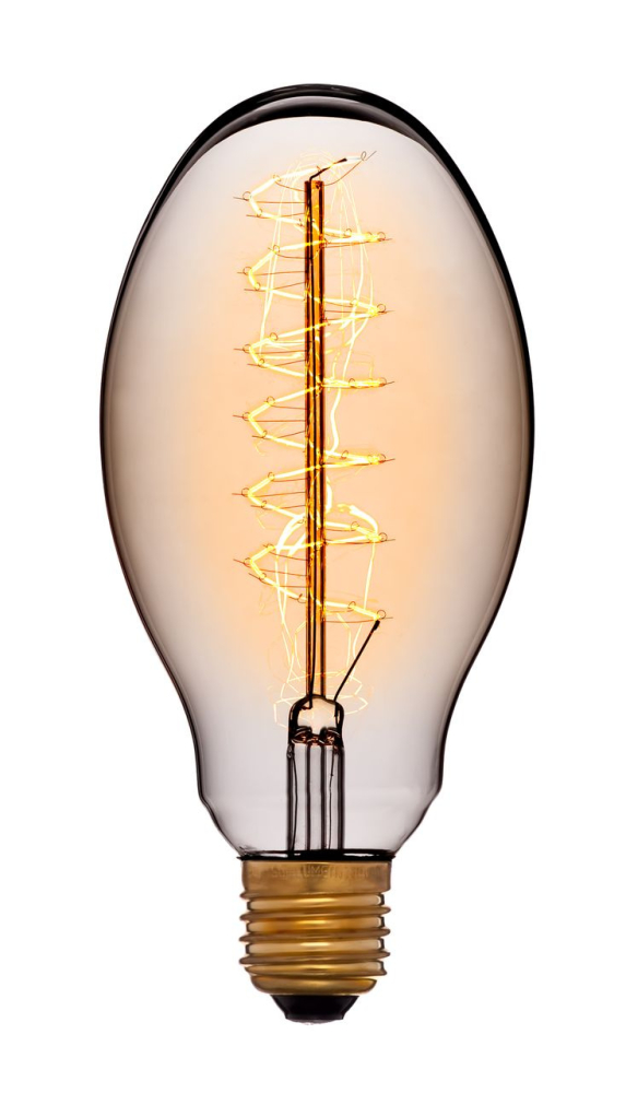 Лампа накаливания Sun Lumen E27 60W прозрачная 053-686