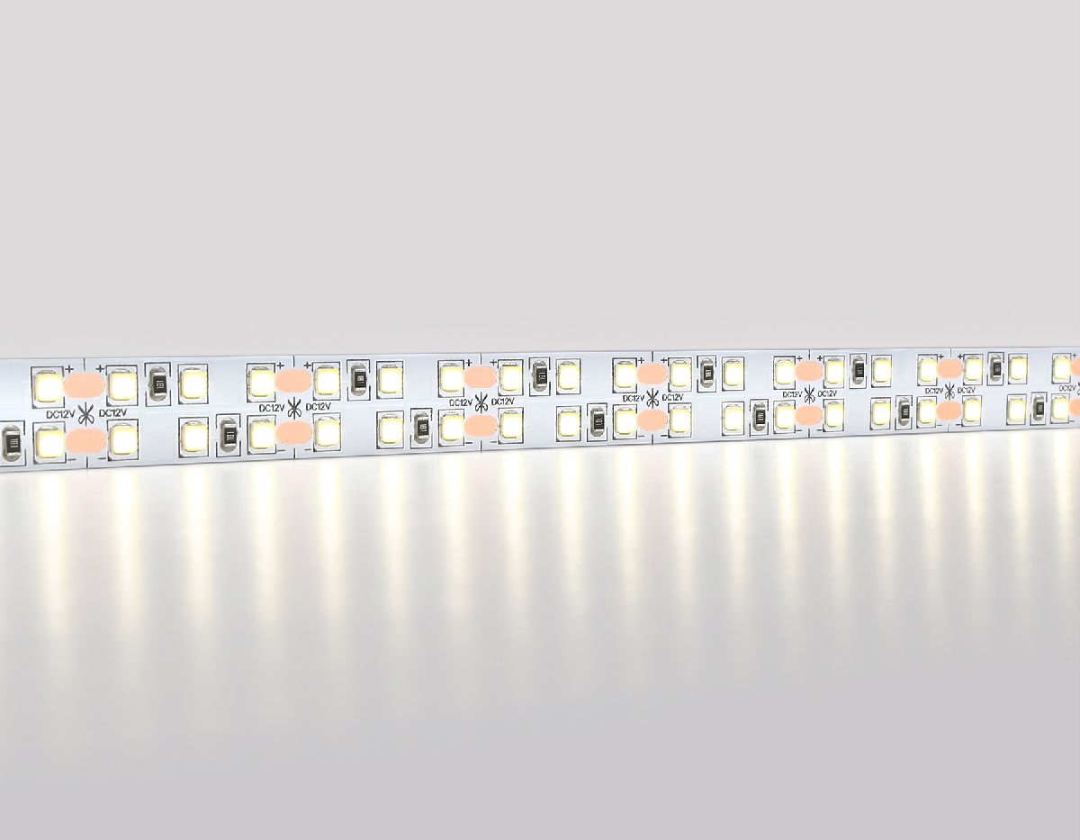 Светодиодная лента двухрядная Ambrella Light LED Strip 12В 2835 19,2Вт/м 4500K 5м IP20 GS1602