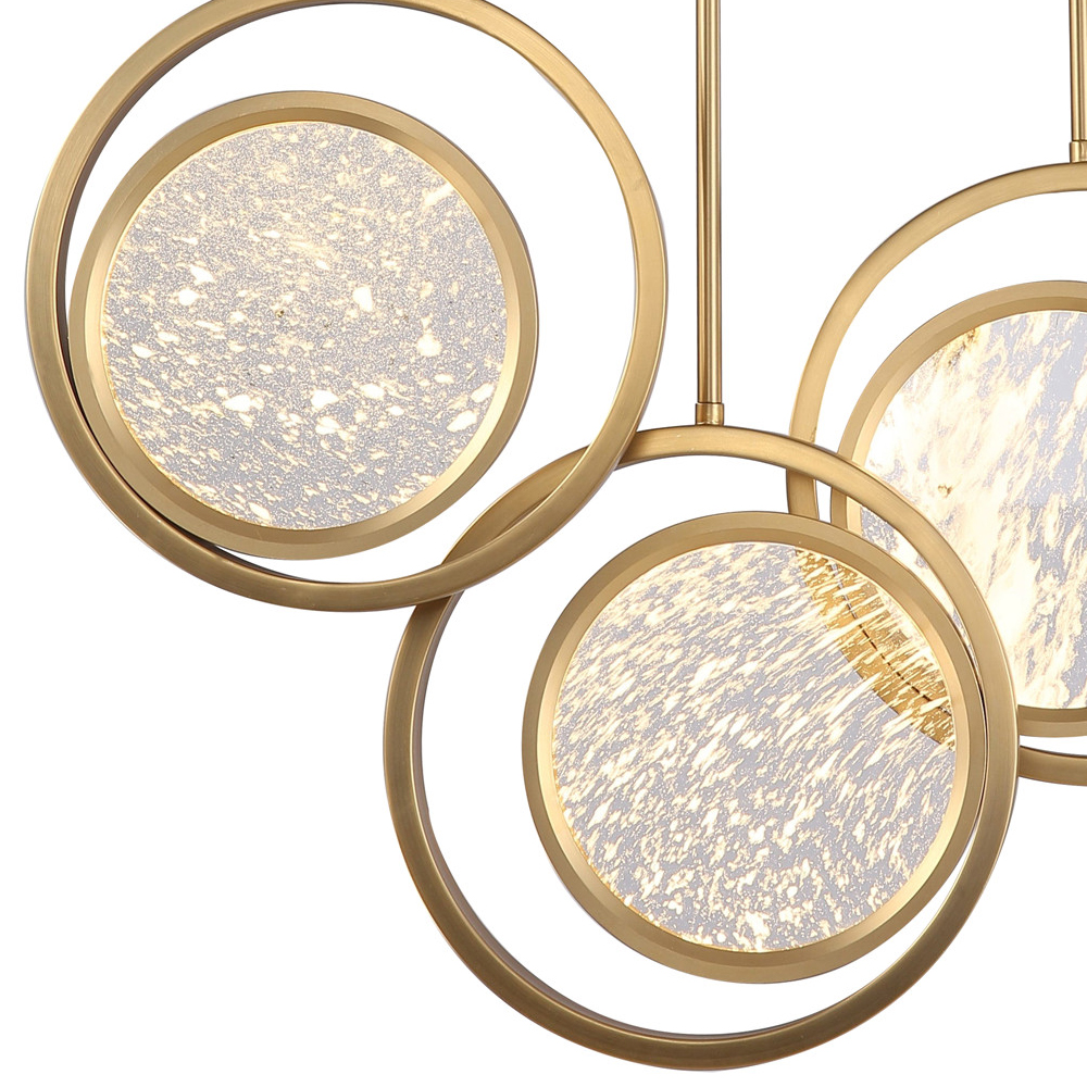 Подвесной светильник DeLight Collection Moon Light MD8700-3A brushed gold