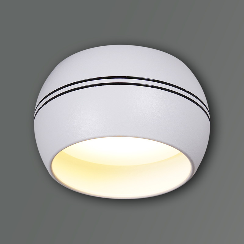 Накладной светильник Reluce 53058-9.5-001UR GX53 WT+BK