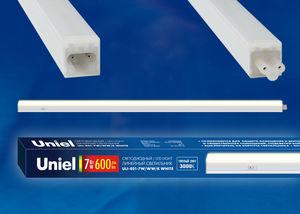Мебельный светодиодный светильник (UL-00003374) Uniel ULI-E01-7W/WW/K White