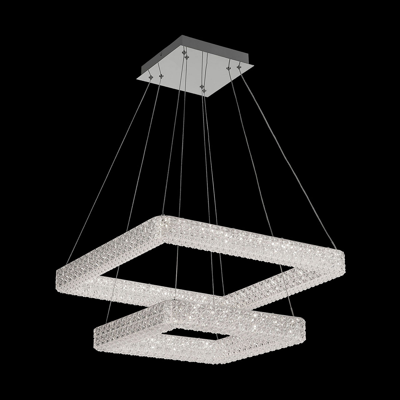 Подвесной светодиодный светильник Citilux Кристалино CL705421