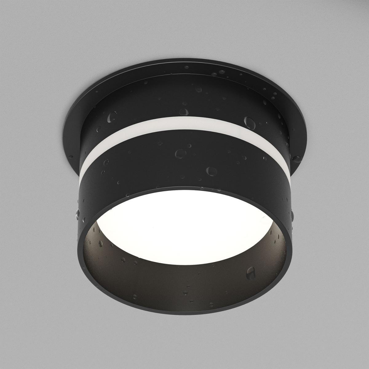 Влагозащищенный светильник Denkirs DK2404-BK