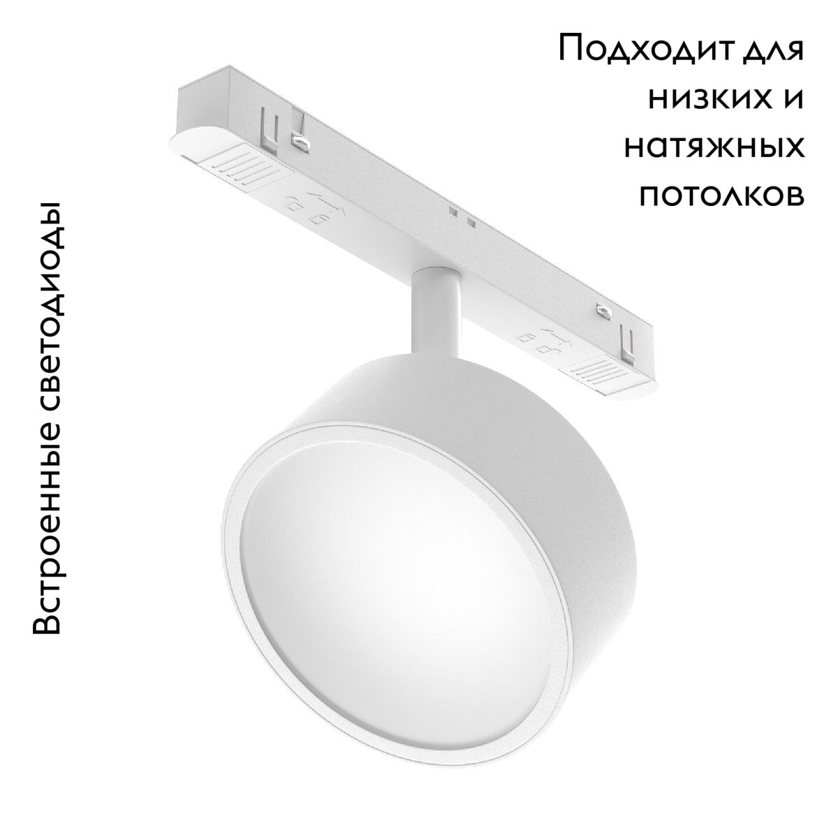 Трековый магнитный светильник Maytoni Rado TR040-2-18W4K-W