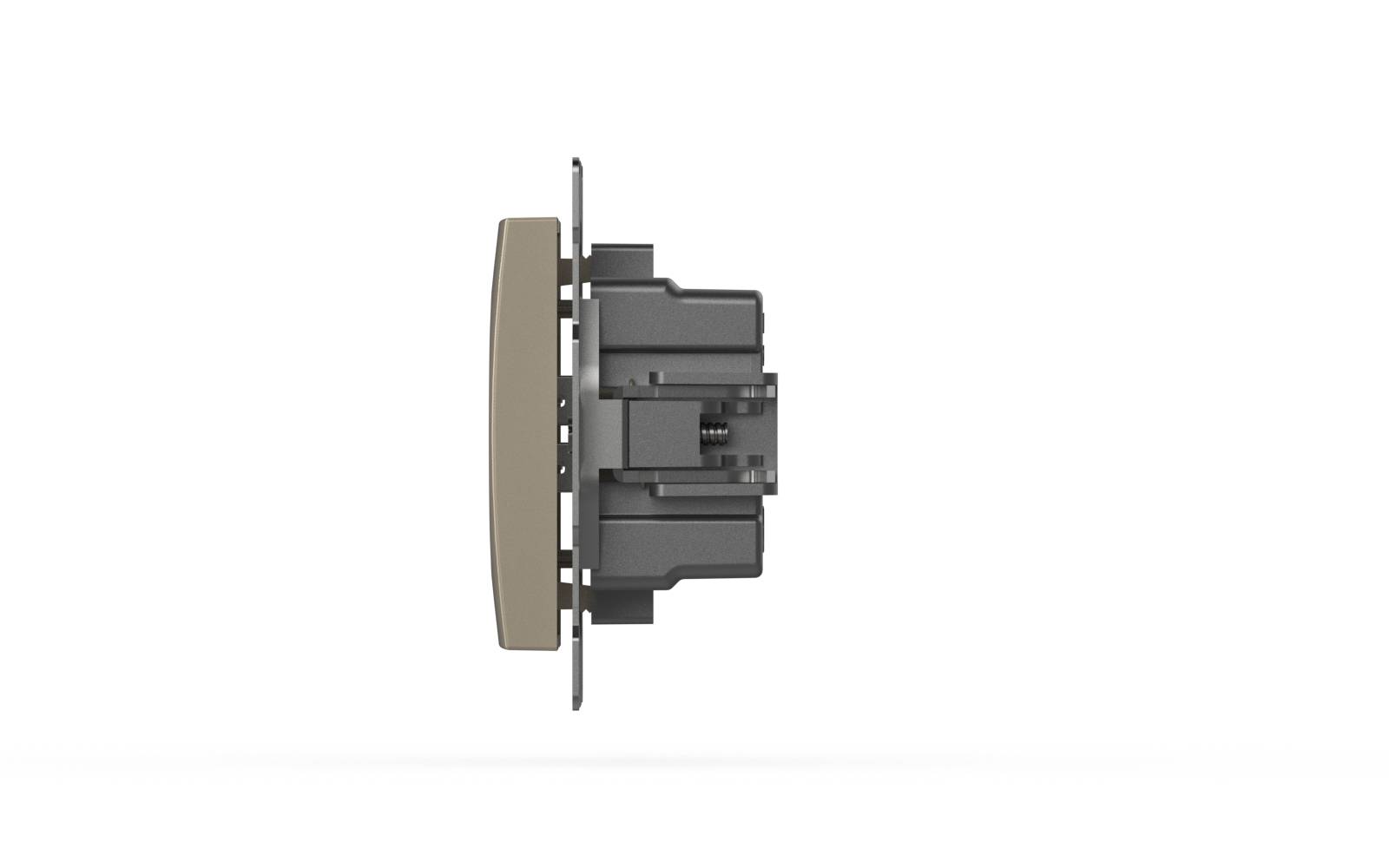 Розетка USB 5V 2,1A 2-я ELBI Zena Vega 609-012500-143