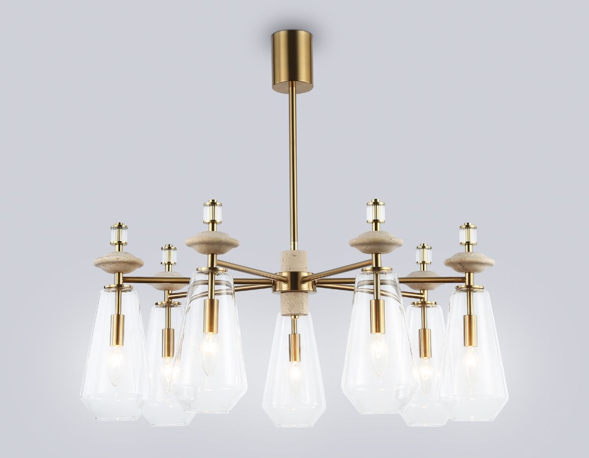 Люстра на штанге Ambrella Light High Light Ceramo Modern LH53306