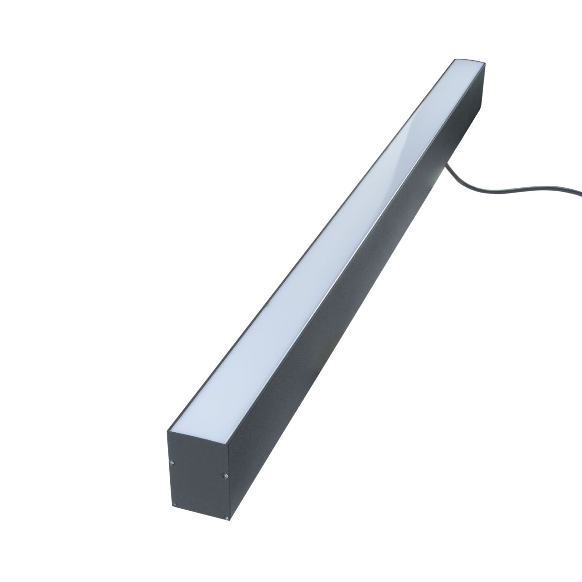 Линейный подвесной светильник Uniel ULO-K10D 52W/5000K/L120/H IP40 BLACK UL-00013175