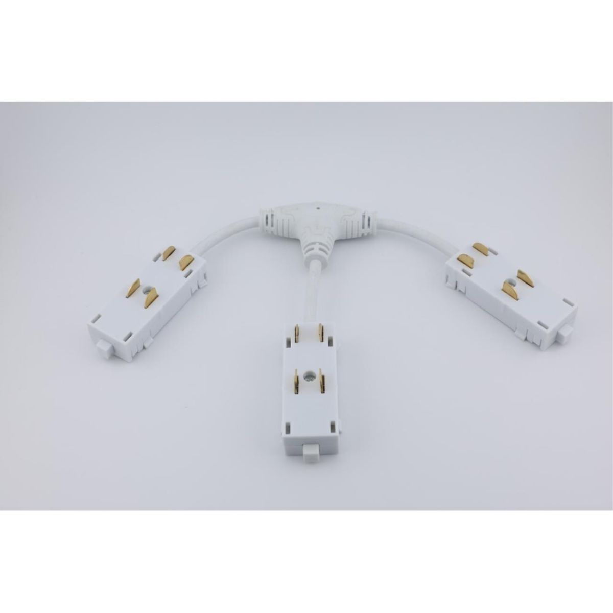 Коннектор питания Т-образный угловой для магнитного шинопровода Aployt Magnetic track 220 APL.0280.10.04