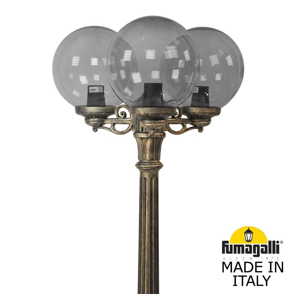 Парковый светильник Fumagalli Globe G30.157.S30.BZF1R