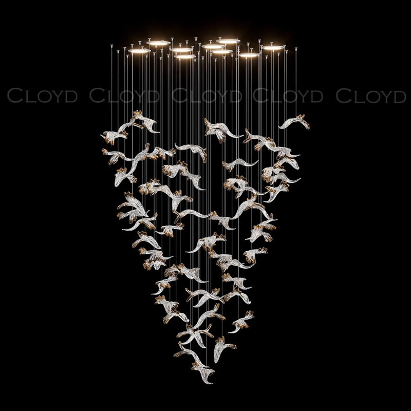 Каскадная люстра Cloyd Aeria 60001