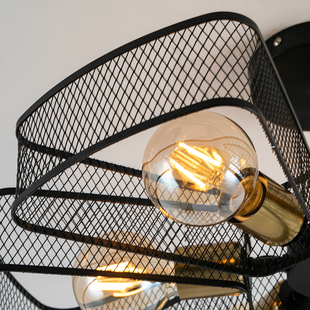 Люстра на штанге Arte Lamp Maasym A7044PL-6BK УЦ