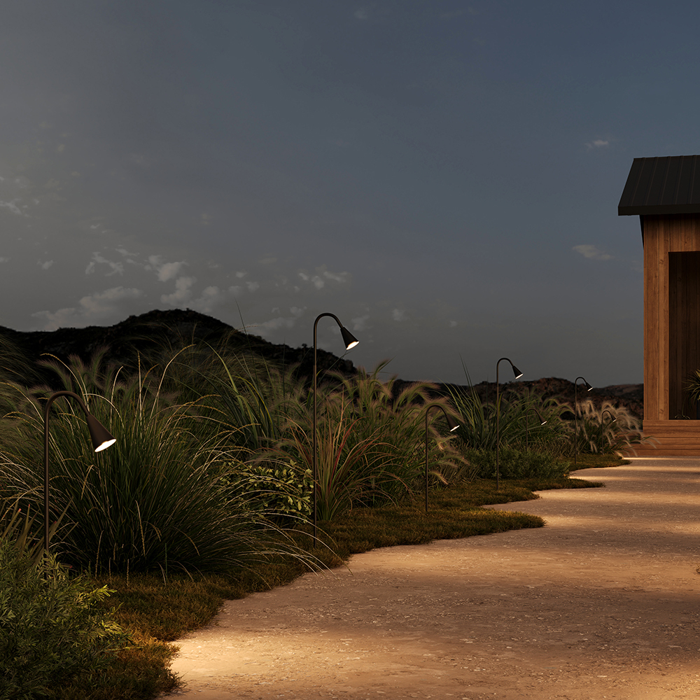 Ландшафтный светильник Maytoni Barb O531FL-L3B3K