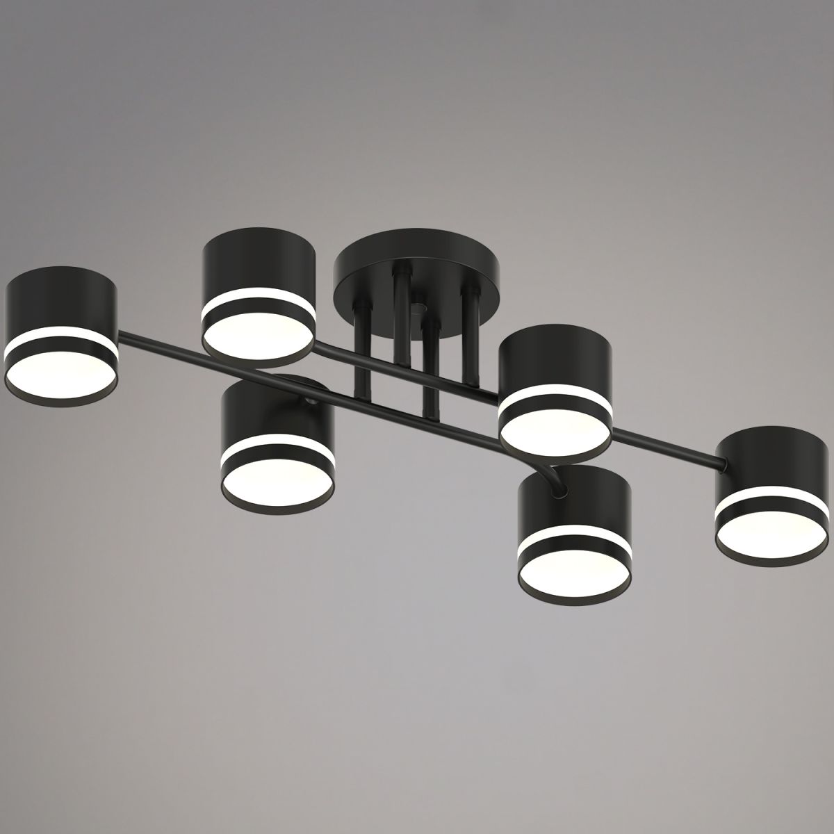 Потолочная люстра Reluce 77730-0.3-06 GX53 BK