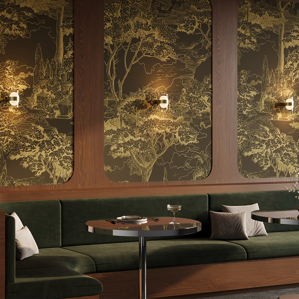 Настенный дизайнерский светильник Maytoni Sacramento MOD480WL-L10BS3K