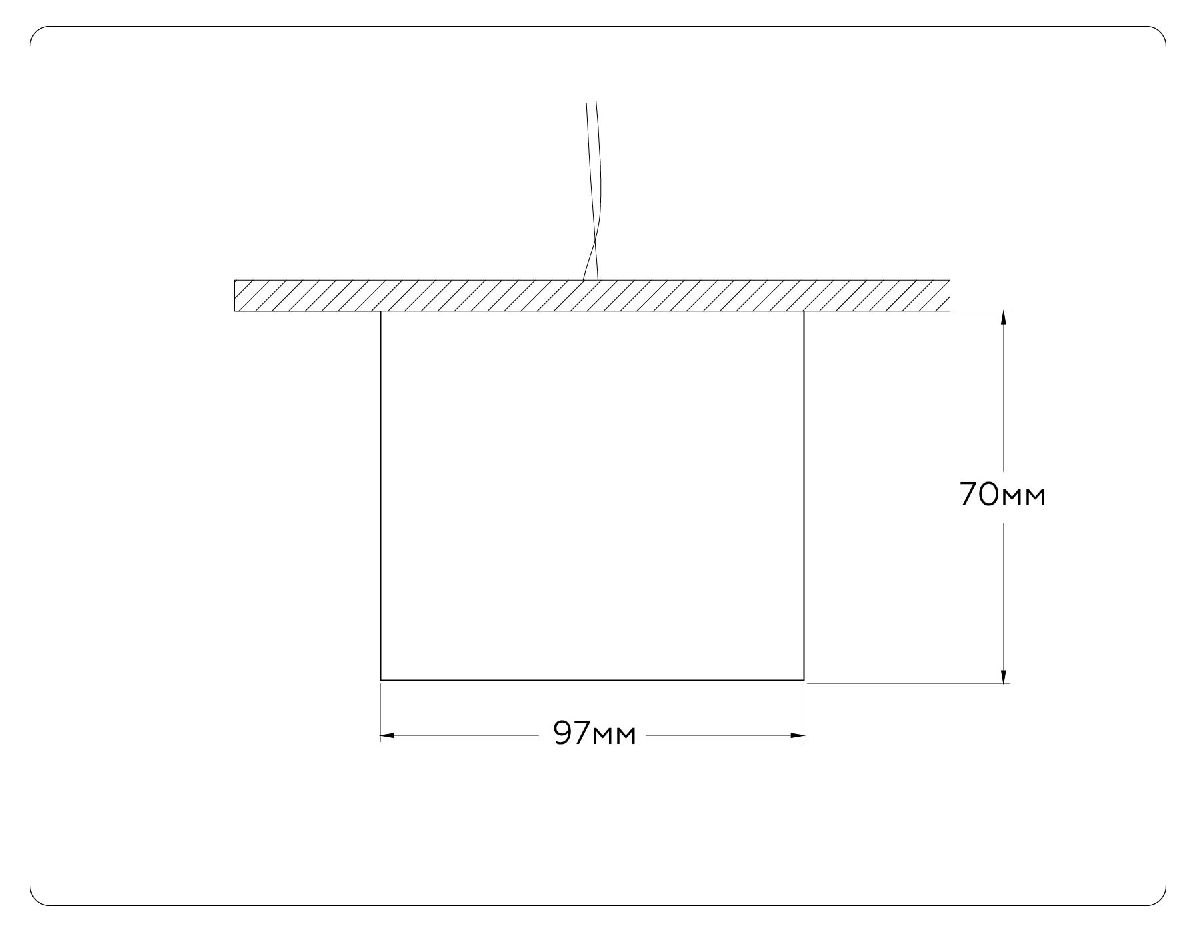 Накладной светильник Ambrella Light GX Standard Tech Techno Spot TN52885