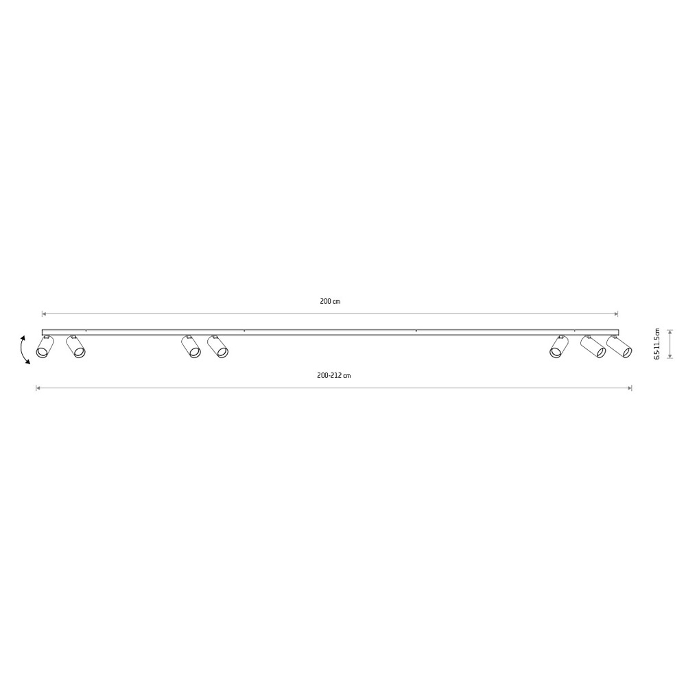 Спот Nowodvorski Fourty Surface VII Umbra Gray 11470