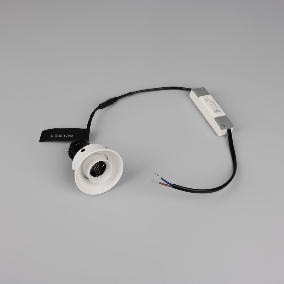 Светильник безрамочный Arlight DL-ROTARA-R63-6W Warm3000 (Белый RAL9003, 36 deg, 230V) (IP20 Металл) 064947