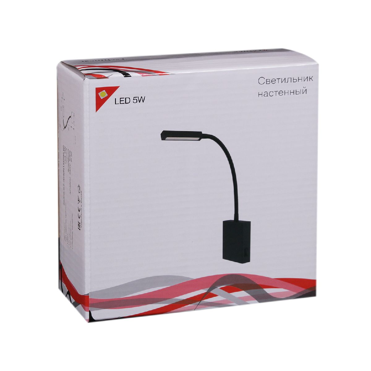 Гибкое бра Reluce 86205-9.2-001MN LED5W BK УЦ