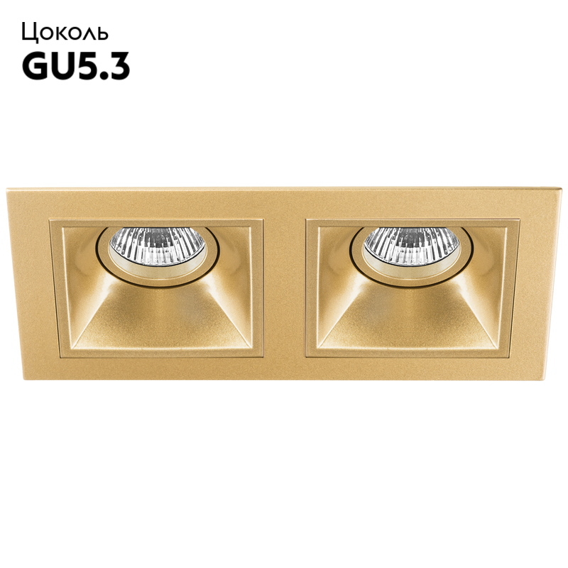 Встраиваемый светильник Lightstar Domino D5230303 (214523+214503+214503)