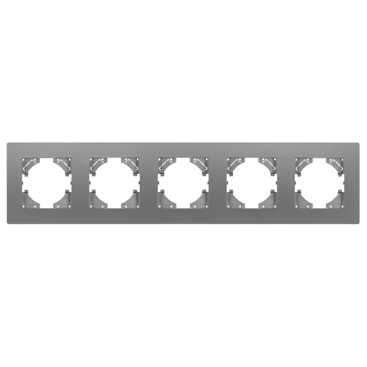 Рамка на 5 постов пластиковая Arlight FRM-PERIO-PL-5-GR 049764