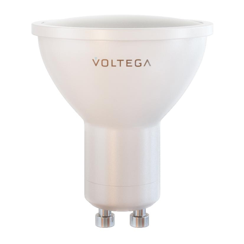 Лампа светодиодная Voltega GU10 7W 4000К матовая VG2-S2GU10cold7W 7057